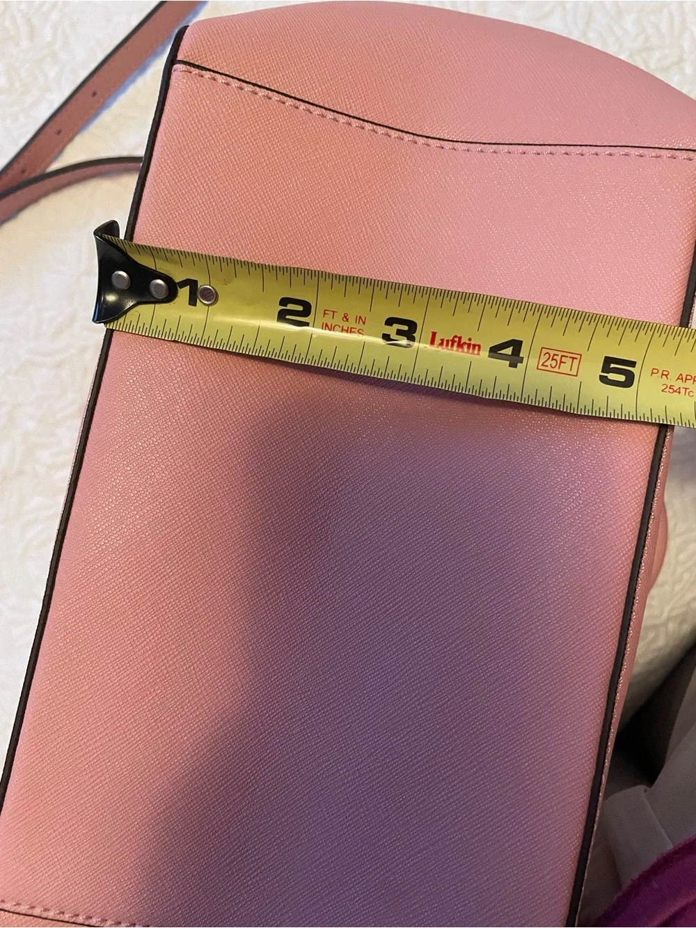Tory Burch Pink Leather Crossbody Satchel